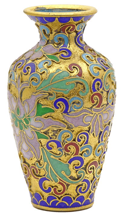 Eine teure chinesische Vase